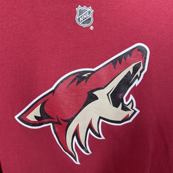 Arizona Coyotes Youth T Shirt Size X-Large 18/20 XL  Maroon #18 Keller NHL - Picture 3 of 6